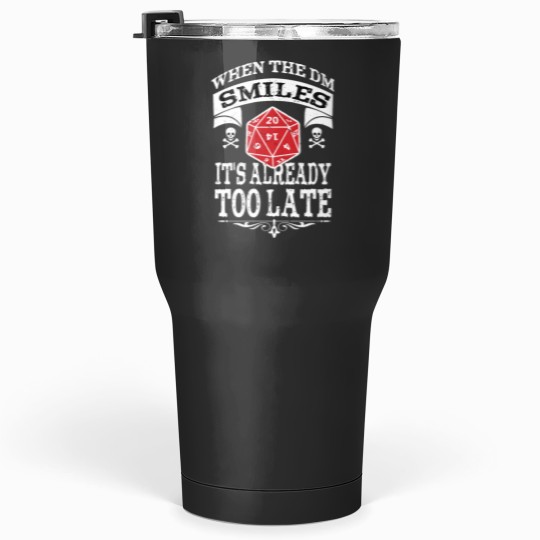 Discover Dungeon RPG DND Gaming Tabletop Dragons Dice Games.png Tumblers 30 oz