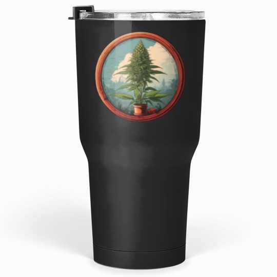 Discover Colarado flower in a circle design Tumblers 30 oz
