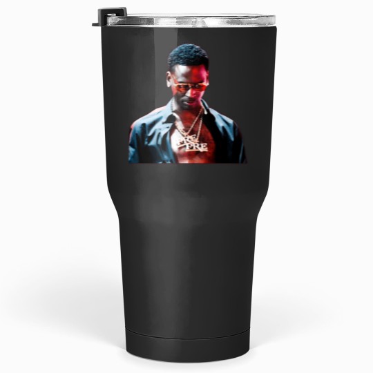 Discover Young Music Dolph - Black Rapper Tumblers 30 oz