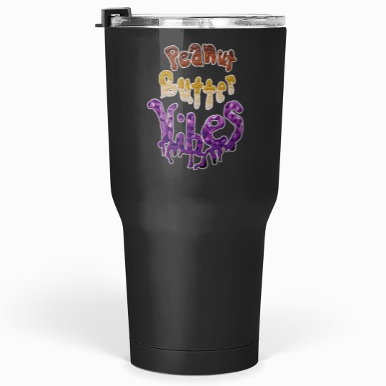 Discover Peanut Butter Vibes 99 Simple Vintages Graphic Unisex Tumblers 30 oz