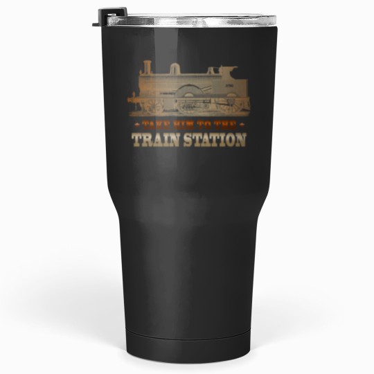 Discover Take Him To The Train Station YStone Rip Wheeler Tumblers 30 oz