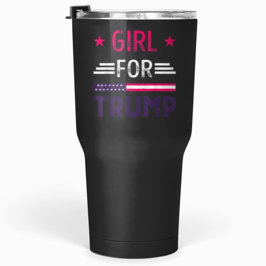 Discover Girl For Trump Shirt Donald Trump Supporter 2020 Shirt Logo cheapss Tee Logo Tumblers 30 oz