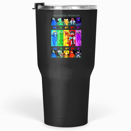 Discover Rainbow Friends Happy Happy Tumblers 30 oz