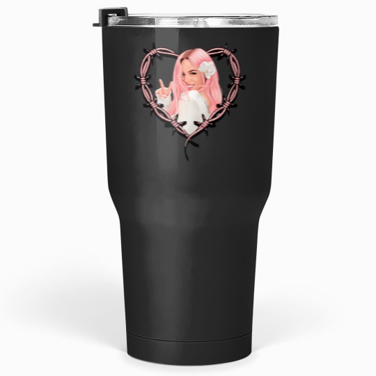 Discover Karol G in the heart karol g tattoo manana sera bonito Tumblers 30 oz
