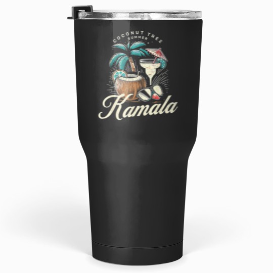 Discover Coconut Tree Summer Vibes Tumblers 30 oz