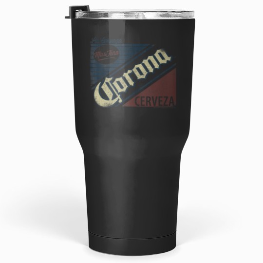 Discover Grey Coronass Logo Adult Tank Top Tumblers 30 oz
