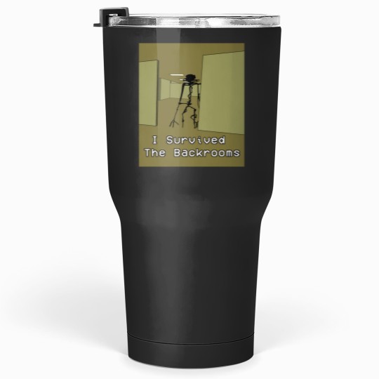 Discover I Survived The Backrooms Tumblers 30 oz