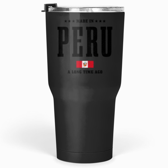 Discover made in peru a long time ago peruvian pride Flags pullover Tumblers 30 oz