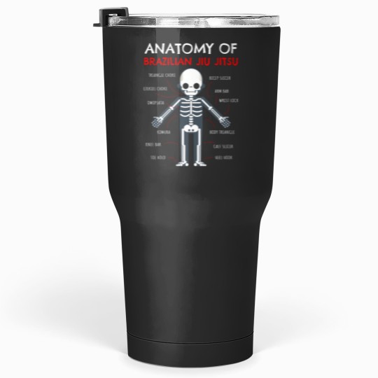 Discover Jiu Jitsu Gifts anatomys Brazilian Jiu Jitsu funnys BJJ Gifts Tumblers 30 oz