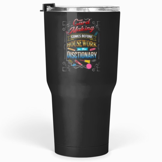 Discover card making comes bee housework crafts Tumblers 30 oz