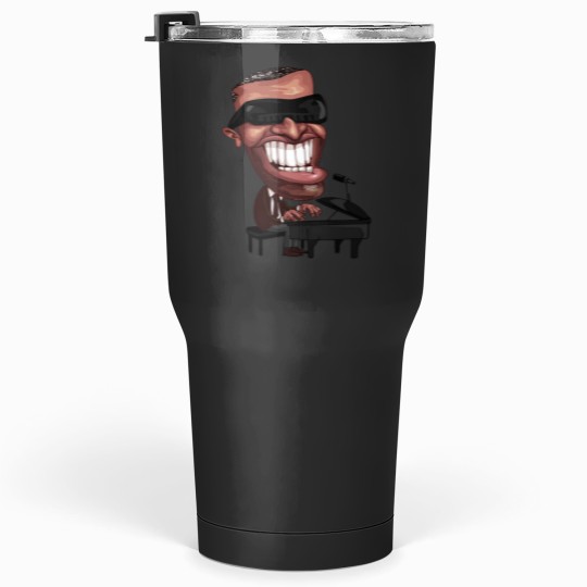 Discover REY CHARLES.png Tumblers 30 oz