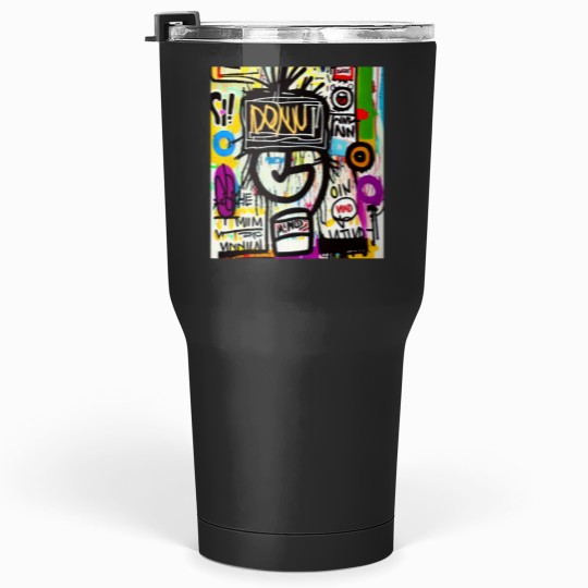 Discover donut grafi art pop design costume kids women men Tumblers 30 oz