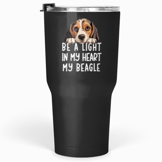 Discover Be A Light in My Heart My Beagle Cawaii dogs Cute dogs Lover Puppy doggos Tumblers 30 oz