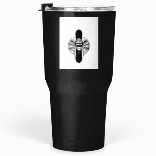 Discover Snowboard with skulls  -1 Tumblers 30 oz