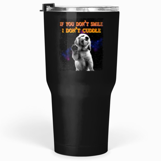 Discover purple space galaxy rave labrador retriever dog med Tumblers 30 oz