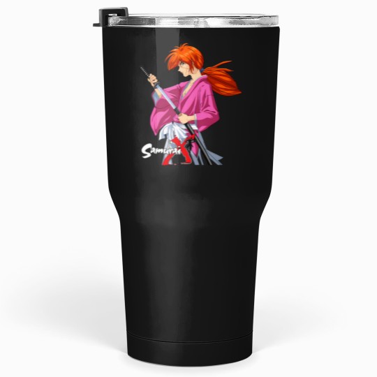 Discover Himura Kenshin Battousai Samurai X Tumblers 30 oz