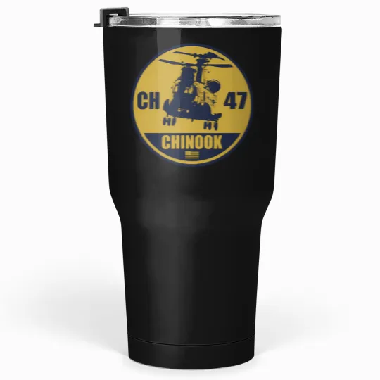 Discover Ch-47 Chinook Patch Tumblers 30 oz