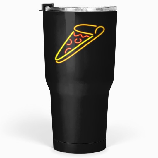 Discover Neons Pizza Sign Art Tumblers 30 oz