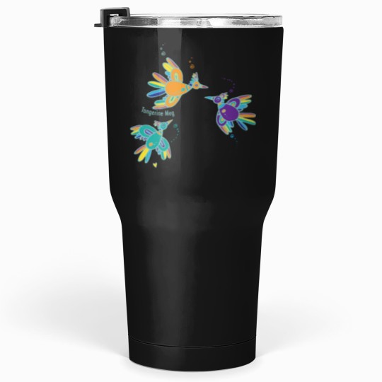 Discover Feathered Friends in Flight Premium Scoop Tumblers 30 oz