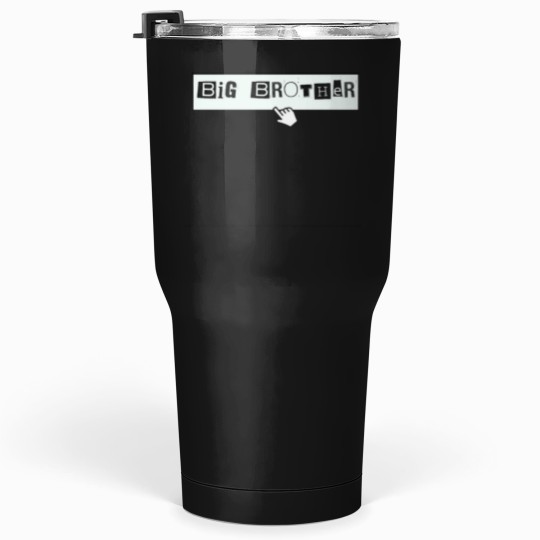 Discover Big Brother Starts Now Press Button Tumblers 30 oz