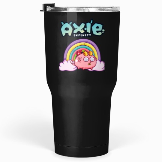 Discover Cloudy rainbows Axie Infinity Tumblers 30 oz
