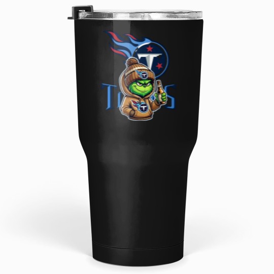 Discover This Team Makes Me Drink Tennesse Titans funny character.png Tumblers 30 oz