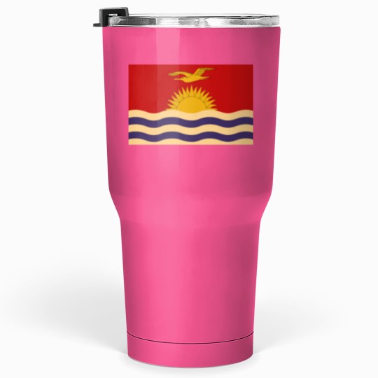 Discover Weathered Kiribati Flag.png Tumblers 30 oz