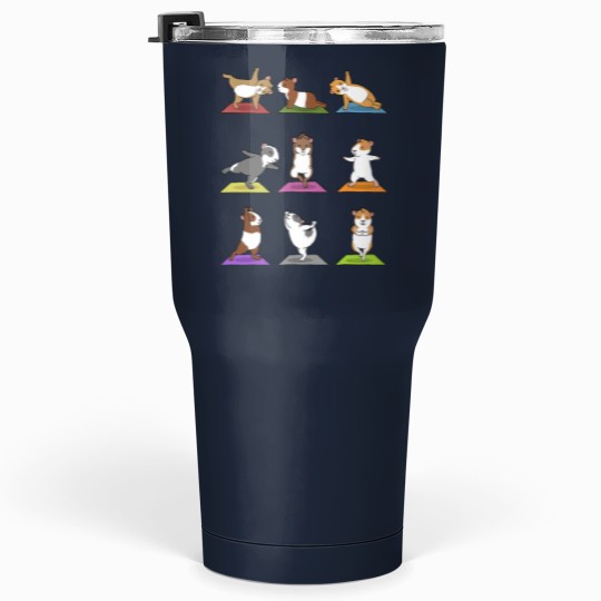 Discover Guinea Pig Tumbler 30 Oz Guinea Pigs In Yoga Poses Tumblers 30 oz