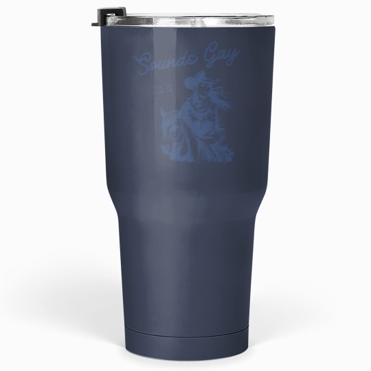 Discover Sapphic Pride 30 Oz Tumbler - Sounds Gay I'm In