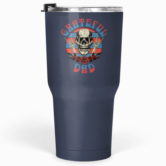 Discover Grateful Dad Tumblers 30 Oz, , Father's Day Tumblers 30 Oz, Fathers Day Gift,