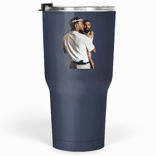 Discover Kendrick Lamar Holding Baby Drake Unisex Cotton Tumblers 30 Oz