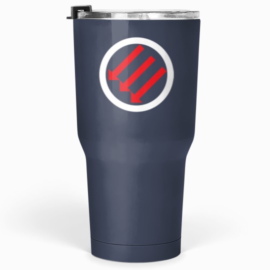 Discover Anti Fascist Three Arrows Iron Front Tumblers 30 Oz