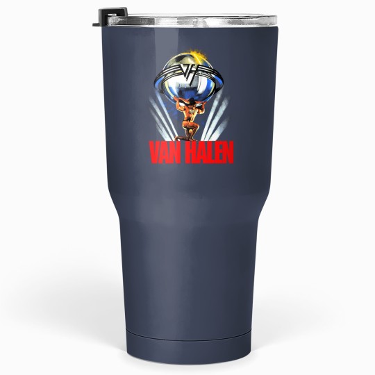 Discover Vintage van 5150 86 tour paper thin Tumblers 30 Oz