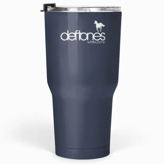 Discover Deftone white pony Tumblers 30 Oz