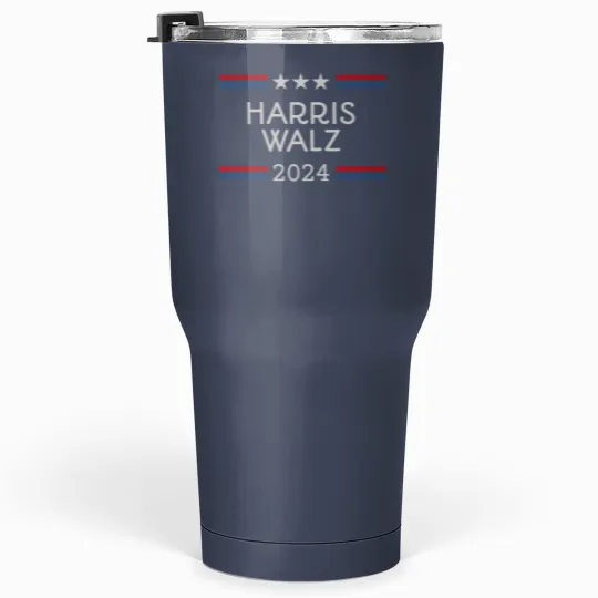 Discover Harris Walz 2024 Tumblers 30 Oz, Kamala Harris, Tim Walz, Gift for Democrat