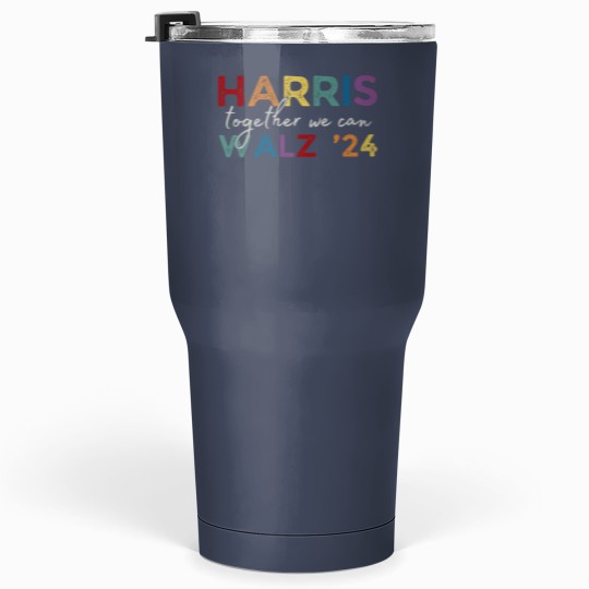 Discover Harris Walz - V-Neck 30 oz. Tumbler 2024