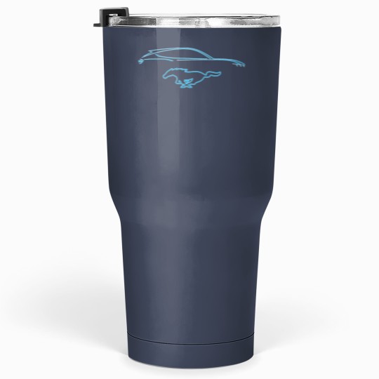 Discover Mustang Mach-E Silhouette - Mustang Mach E - Tumblers 30 Oz
