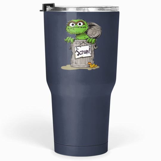 Discover Oscar the Grouch Scram Tumblers 30 Oz
