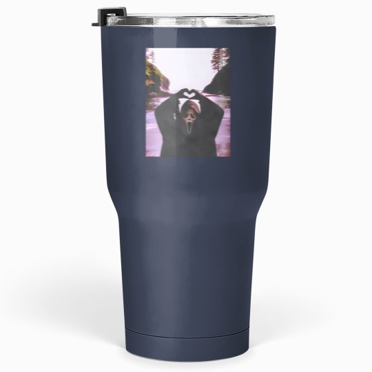 Discover Scream Halloween Heart Hands Tumblers 30 oz