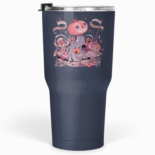 Discover Over The Garden Wall Tumblers 30 Oz, Vintage Pottsfield Halloween Pumpkin Tumblers 30 Oz
