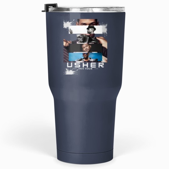 Discover Usher 2024 Tour Tumblers 30 Oz
