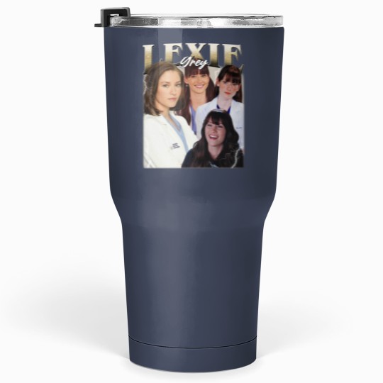 Discover Lexie Grey Vintage Tumblers 30 Oz, Gift For Woman and Man Unisex Tumblers 30 Oz