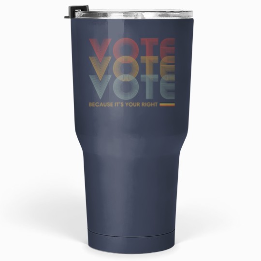 Discover Vote 30 Oz Tumbler for Election 24 and Political Activism