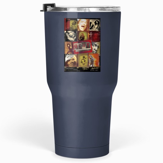 Discover Vintages Rent Rock Musical, Signed By Complete Original Cast 1996 Tumblers 30 Oz