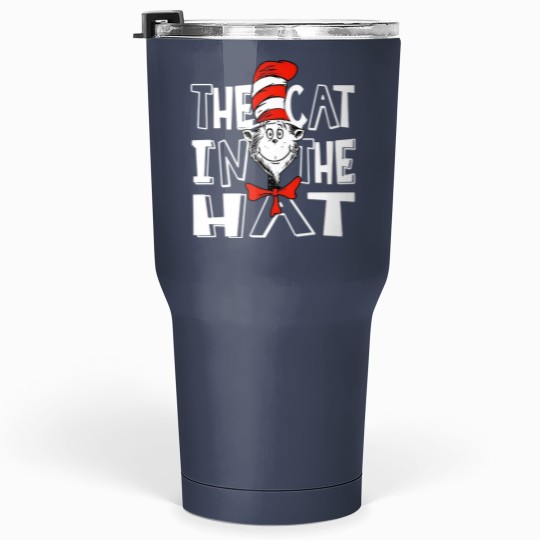 Discover Seuss Geisel Tumblers 30 Oz The Cat in stovepipe hat Teacher School Tumblers 30 Oz