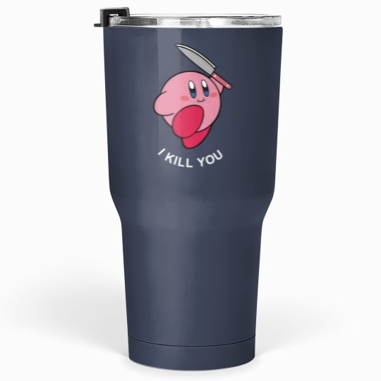 Discover Kirby I Kill You Embroidered Tumblers 30 Oz
