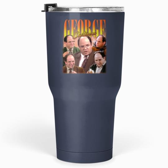 Discover GEORGE COSTANZA - Jason Alexander Tumblers 30 Oz, George Costanza Tumblers 30 Oz