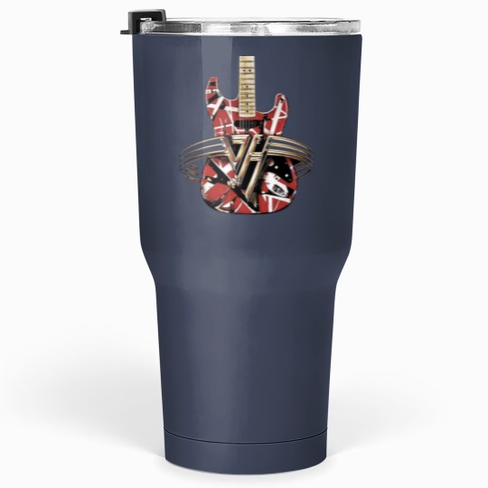 Discover red van guitar halen Tumblers 30 Oz
