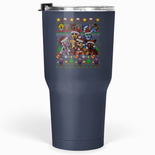 Discover FNAF Five Nights at Freddy's Christmas Ugly Tumblers 30 Oz