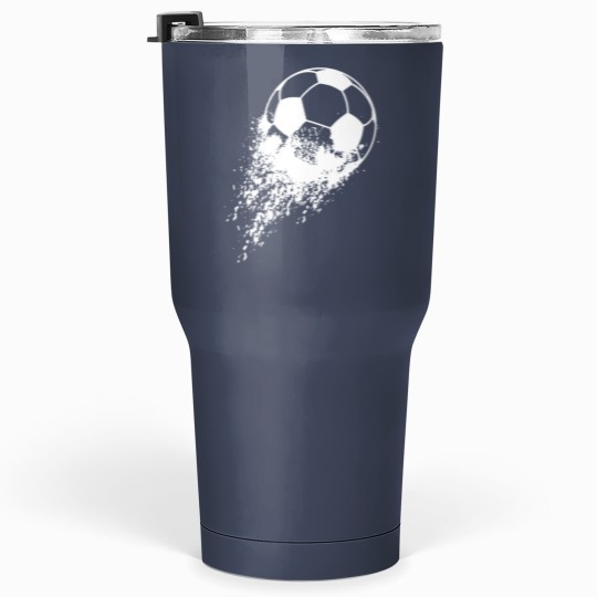 Discover Soccer Player Sports Vintage Men Boys Soccer Tumblers 30 Oz